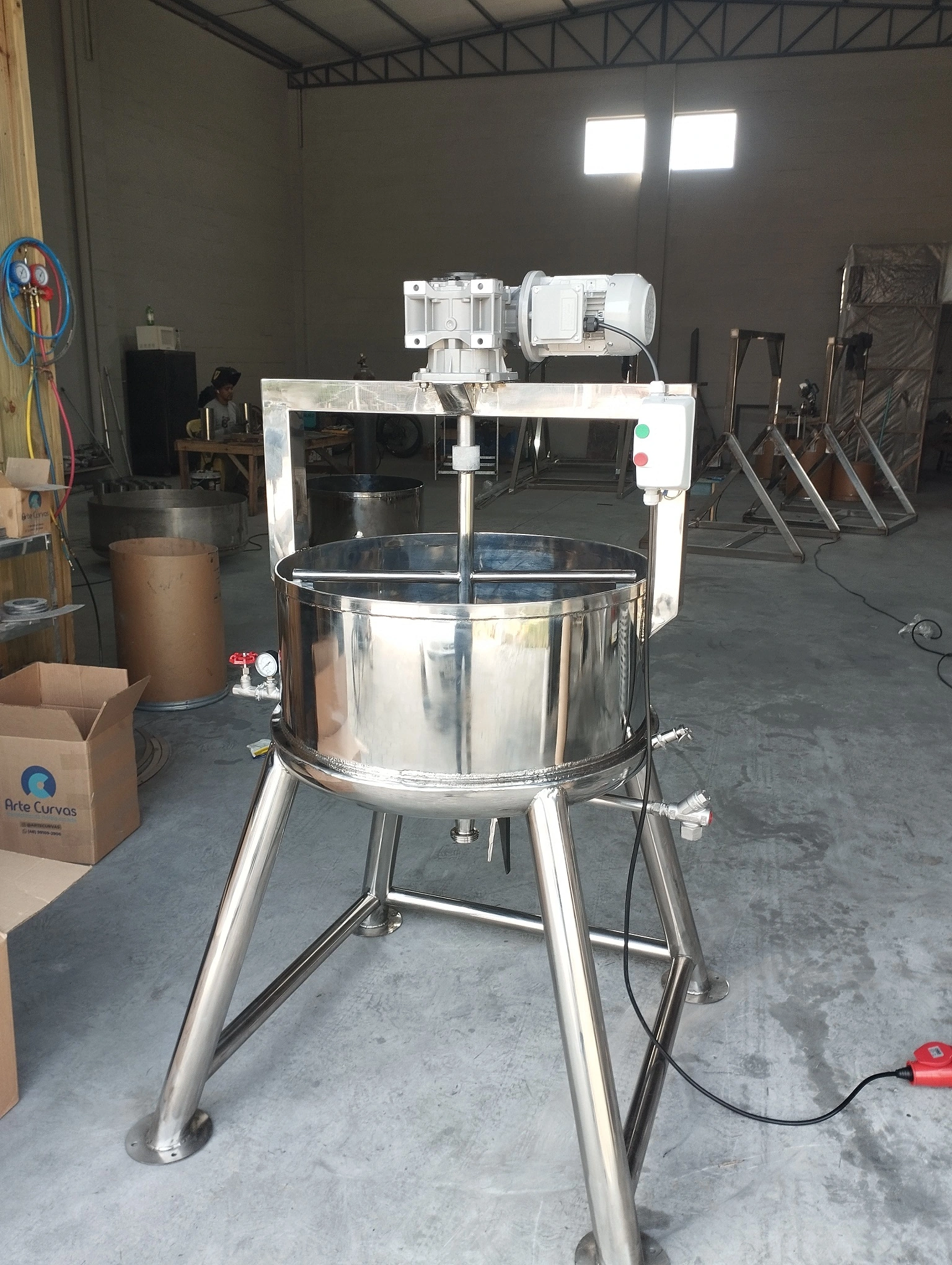 Tacho 120L a vapor